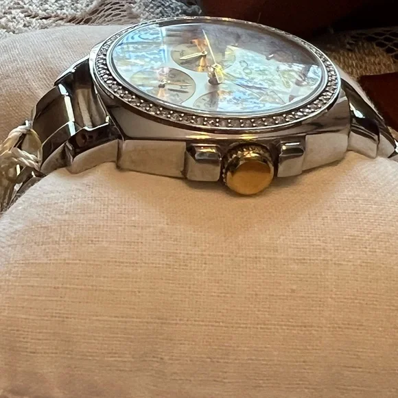 Coach Two-Tone Chronograph Boyfriend Watch - Picture 5 of 11